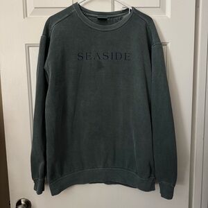 Comfort Colors Medium Green Seaside Florida Sweatshirt
